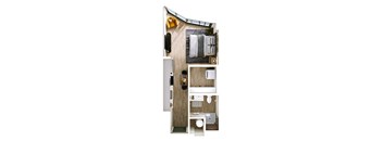 Stella at Star Metals S2 Studio Floor Plan