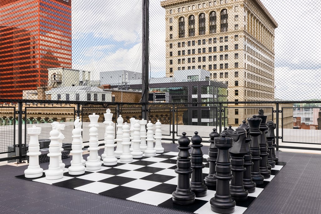 Outdoor giant chess