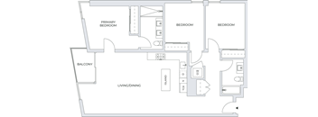 3 Bedroom Floor Plan