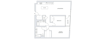 2 Bedroom Floor Plan