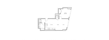 miro A11 one bed floorplan