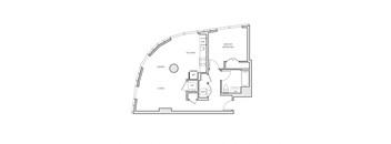 miro A12 one bed floorplan