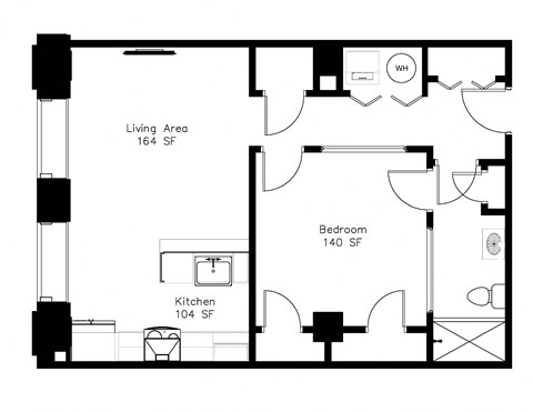 one bedroom- 5