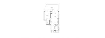 miro A9 one bed floorplan