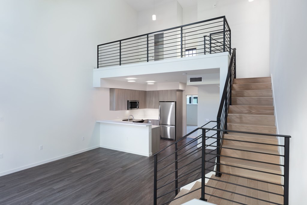 Townhome living area at Star Harbor Apartments & Townhomes in Alameda, CA.