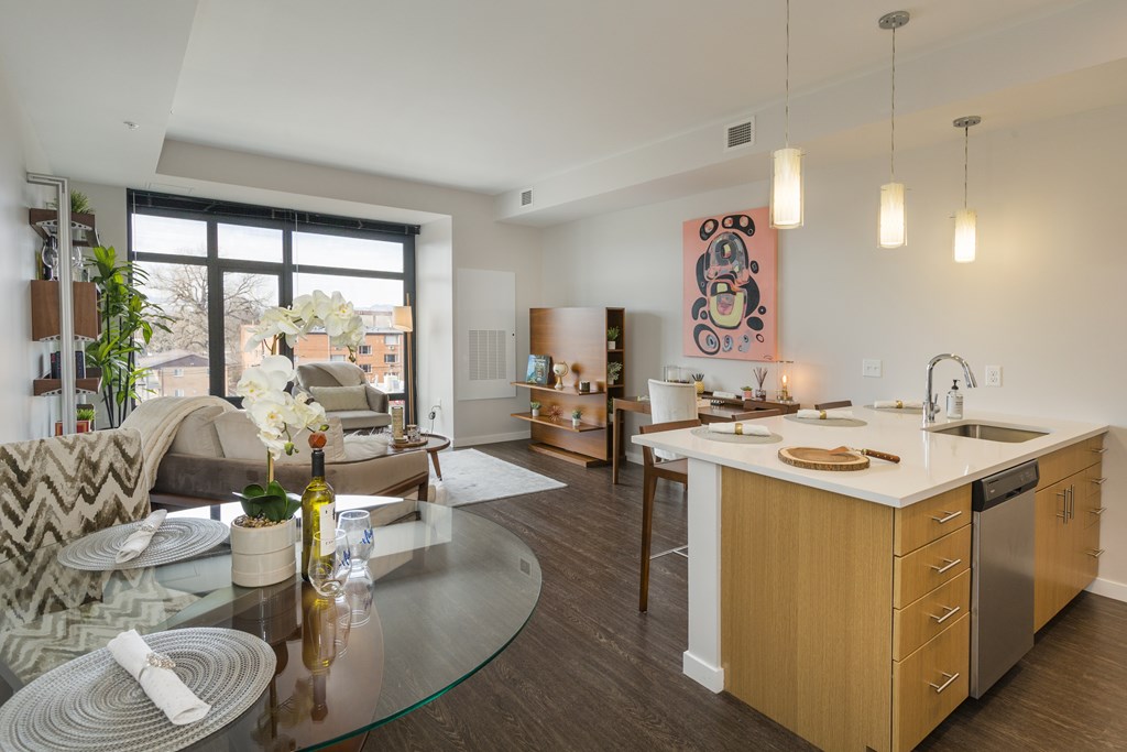 24Fifty Luxury Apartment Homes with Wood-Style Flooring