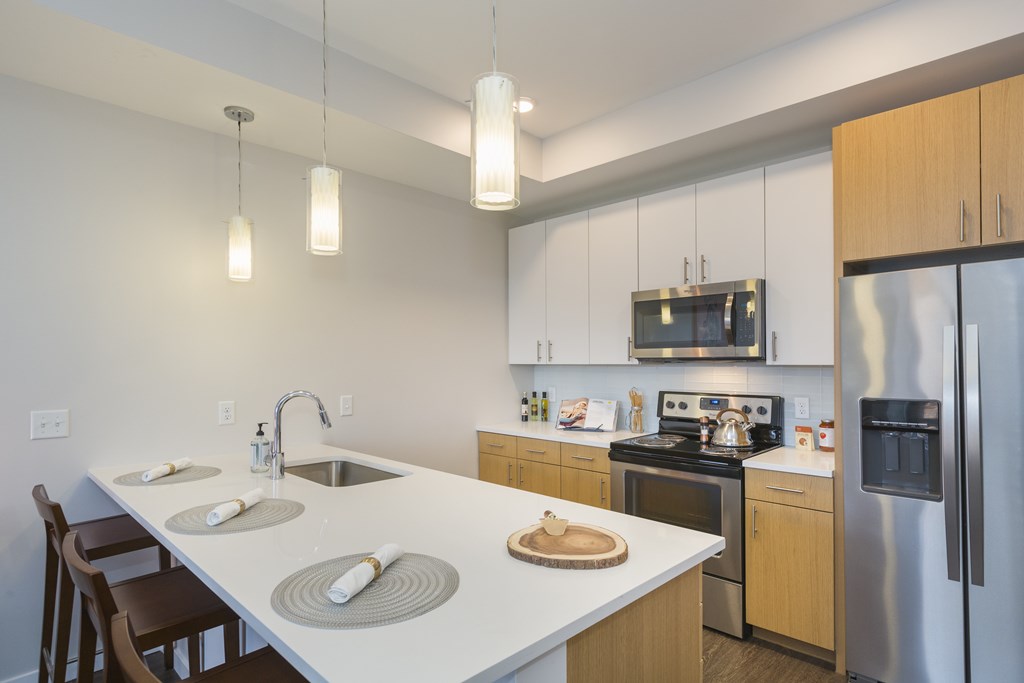 24Fifty Apartment Homes with Gourmet Kitchens & Two-Tone Cabinetry