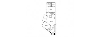 Sentral Old Town - B5 2BR 2BA Floor Plan