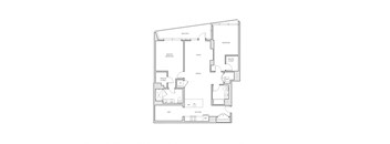 miro B11 two bed floorplan