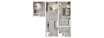 A series of images showing different rooms of a house.