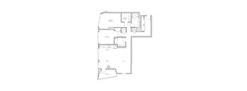 miro B7 two bed floorplan