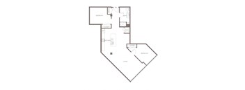 B9 Two Bedroom Floorplan