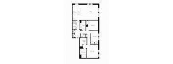 C2 Three Bedroom Floorplan_The Residences at The Bellevue