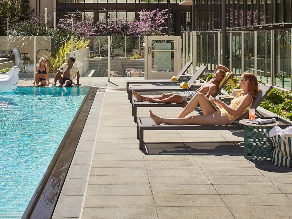 Sentral DTLA 755 Resort-Style Pool and Sundeck