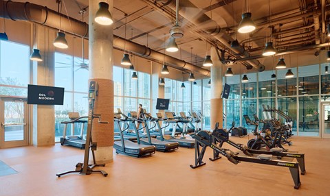 Sol Modern Phoenix Apartments Fitness Center