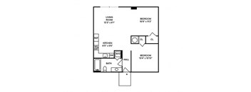 Sentral Wynwood - S3 Deluxe Loft 3 Studio Floor Plan