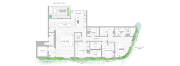 a floor plan of a house