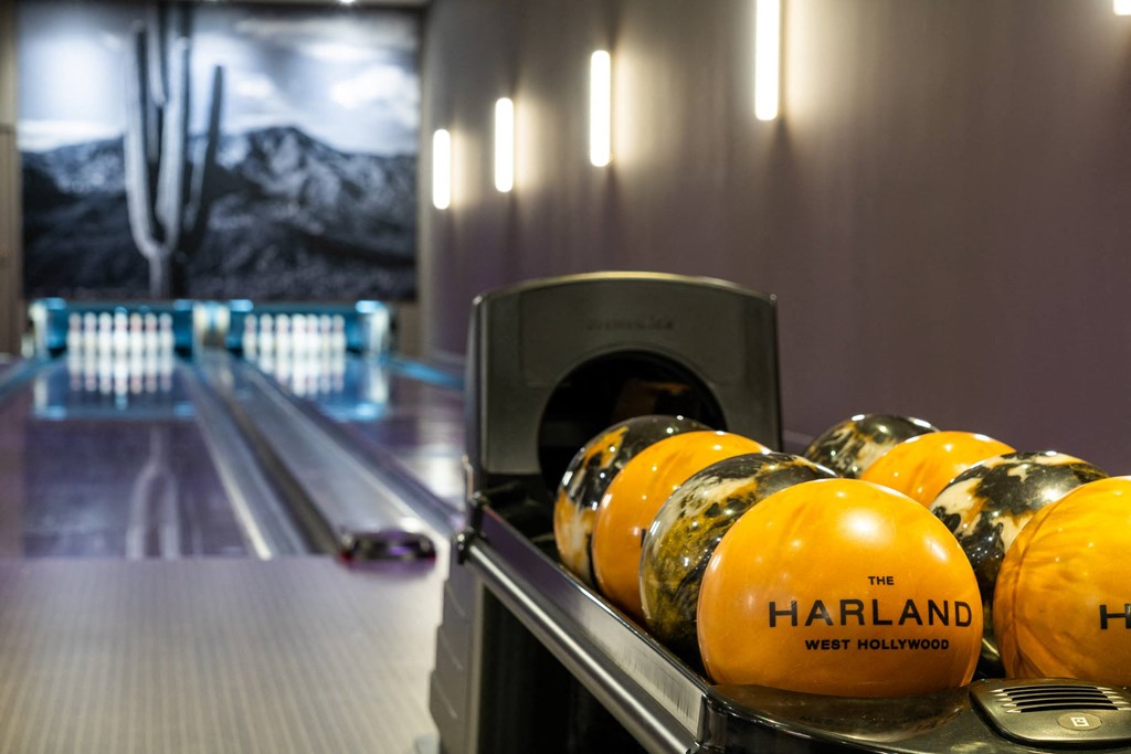 Private bowling alley
