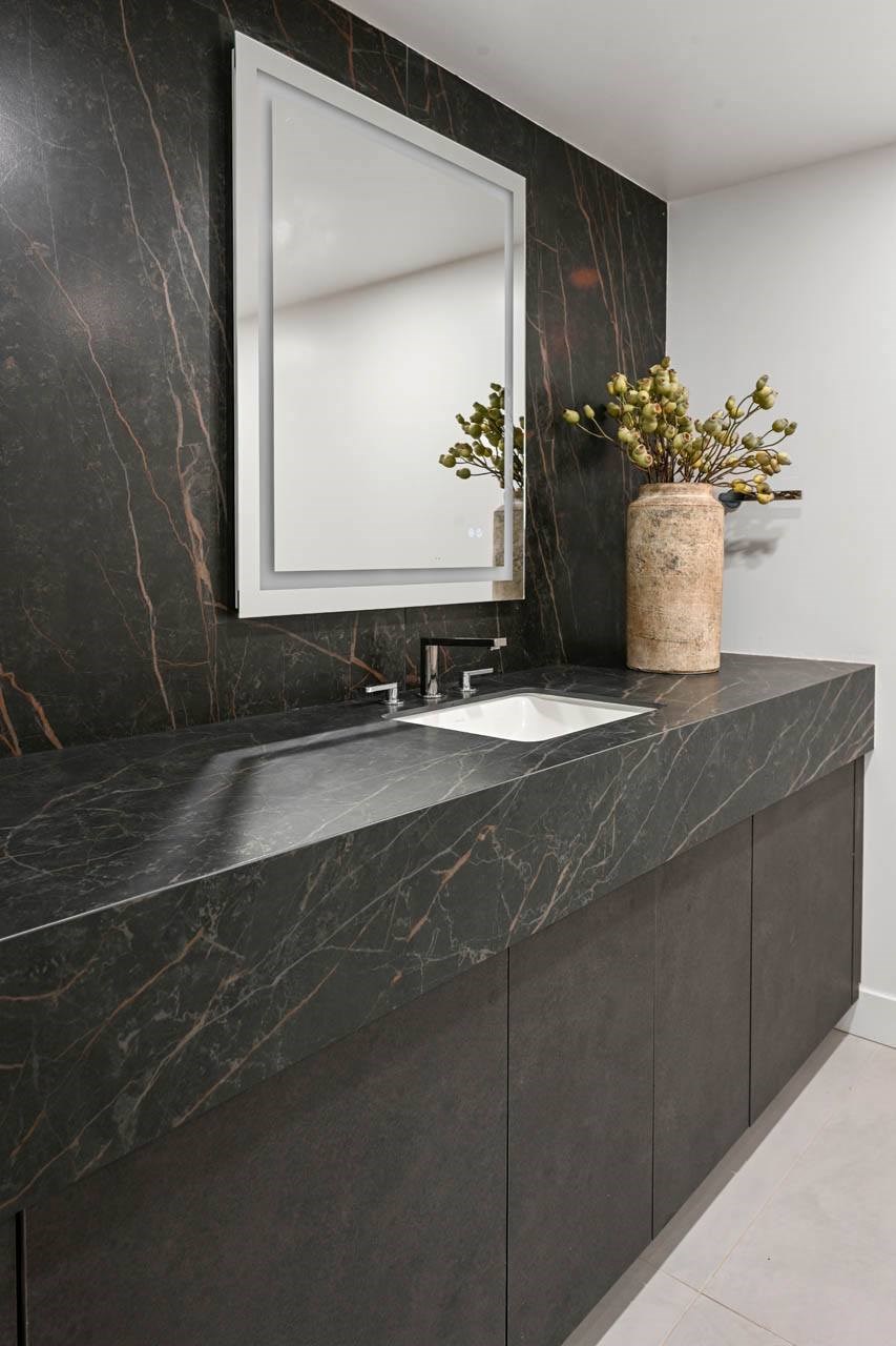 Palma Beverly Hills 1BR Marble Powder Room