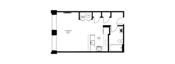 Studio 12 Floorplan