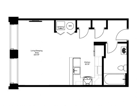 Studio 12 Floorplan