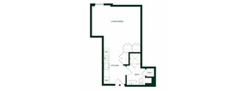 Quincy San Francisco S4 Studio Floor Plan