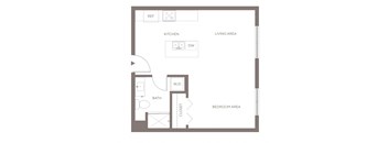 S4 Studio Floorplan