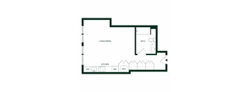 Quincy San Francisco S5 Studio Floor Plan