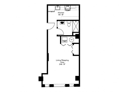 Studio 8 Floorplan