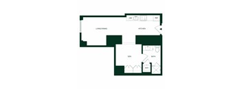 Quincy San Francisco S8 Studio Floor Plan