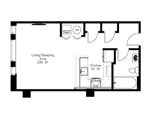 Studio 9 Floorplan