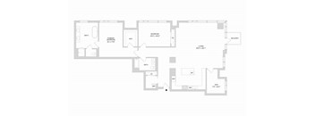 Spera San Francisco 2 Bedroom Floor Plan