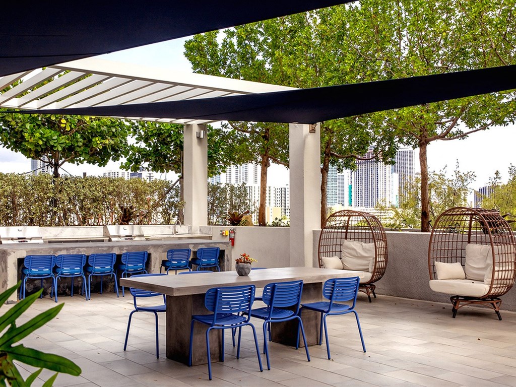 Sentral Wynwood Outdoor Entertainment Space