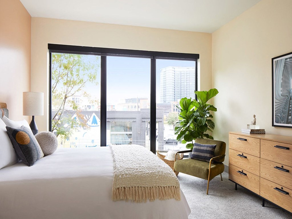 Two-Bedroom Master Bedroom Sentral West Midtown at Star Metals Two-Bedroom Master Bedroom