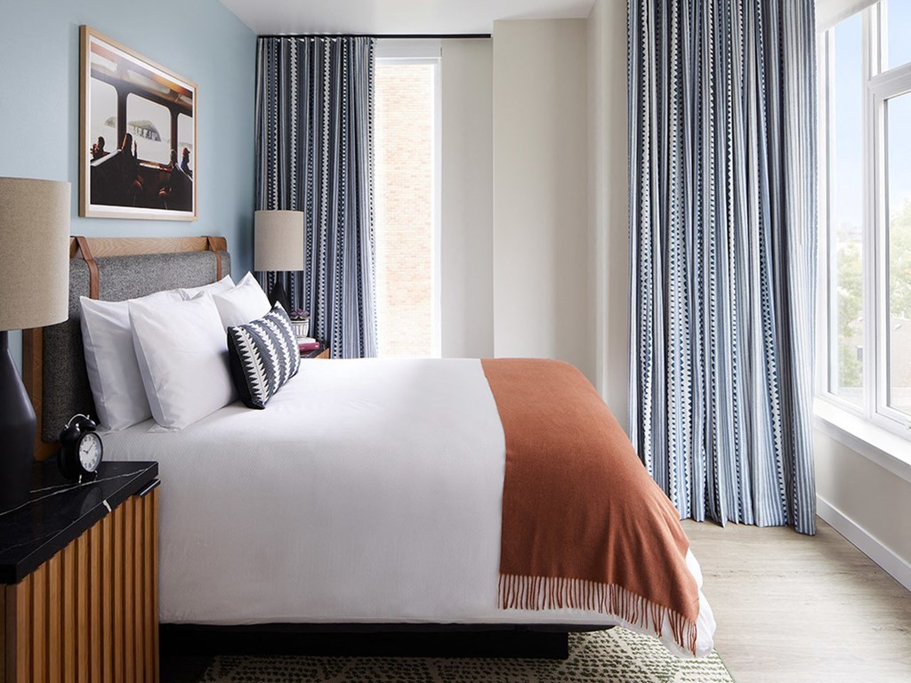 Sentral First Hill Urban One-Bedroom Master Bedroom