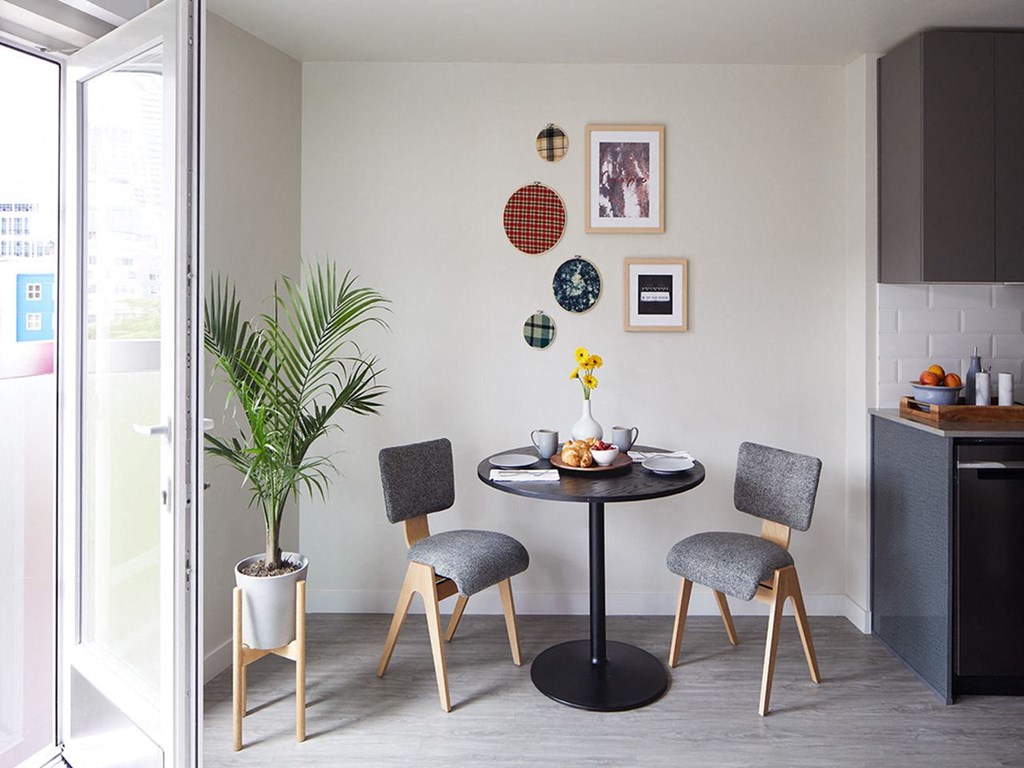 Sentral SLU Urban One-Bedroom Studio Dining Area