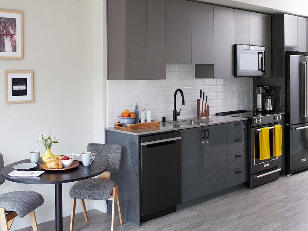 Sentral SLU Fully-Equipped Kitchens with Stainless Steel Appliances