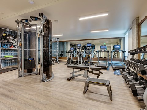 State-of-the-Art Fitness Center Sentral First Hill State-of-the-Art Fitness Center