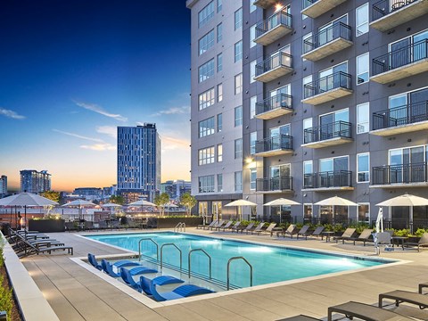 Sentral SoBro Resort-Style Pool and Sundeck