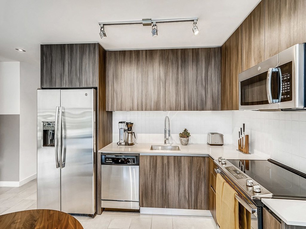 Sentral Wynwood Fully-Equipped Kitchens with Stainless Steel Appliances