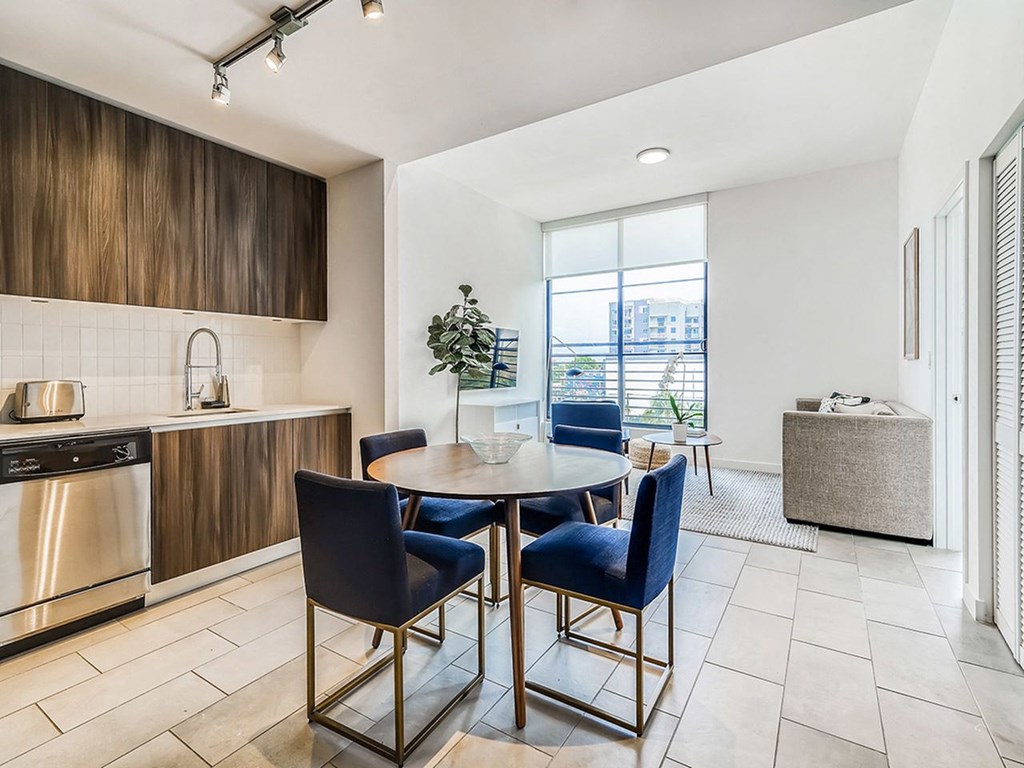 Sentral Wynwood Two-Bedroom Kitchen and Dining