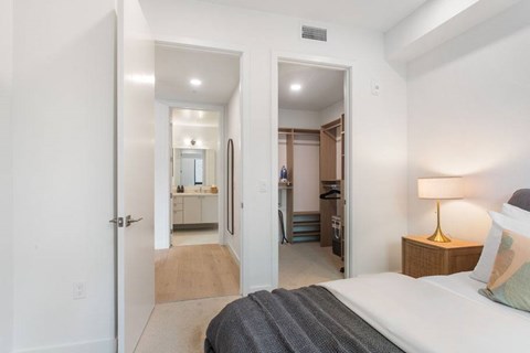 A bedroom with natural light at Ten310