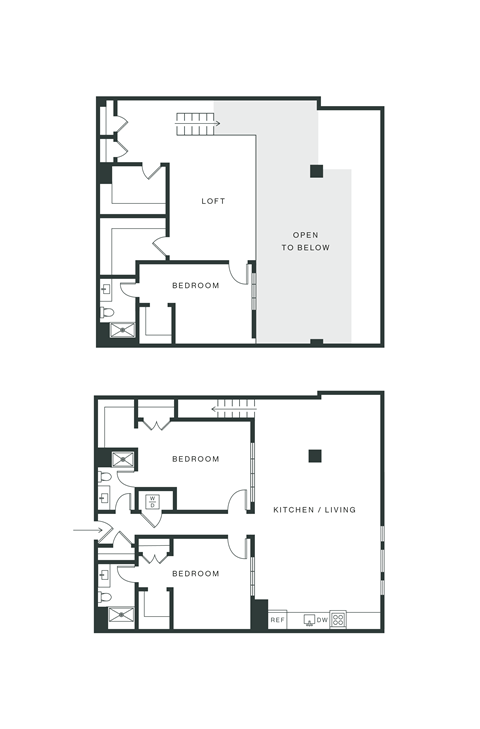 C1+Loft floorplan