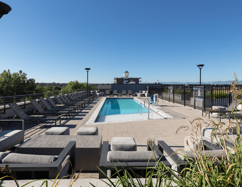 Rooftop Swimming Pool & Jacuzzi | 24fifty, Denver CO