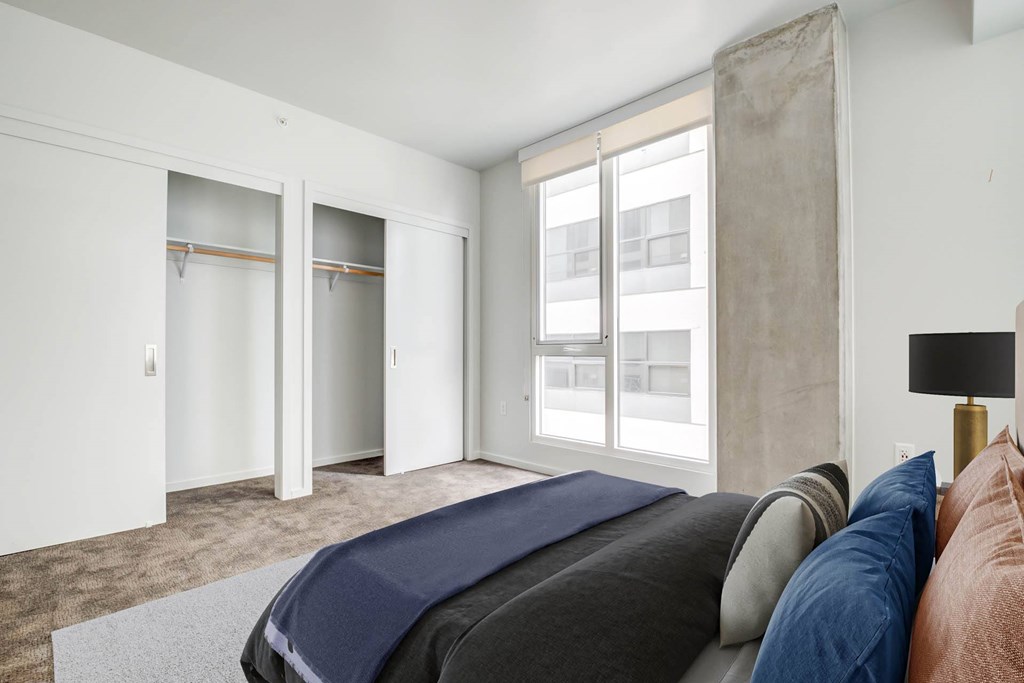 Floor to ceiling windows at Vance in San Francisco, CA.