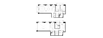 C04 Three bedroom townhome at Veneto in Las Olas, FL.