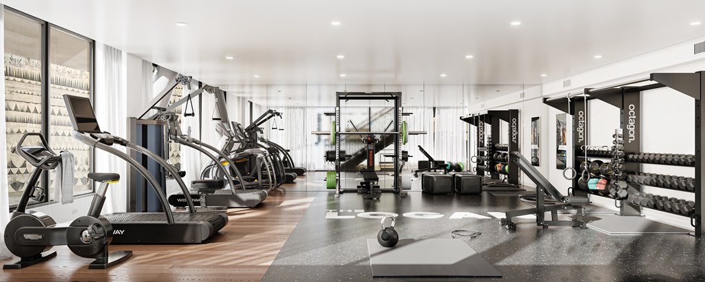 logan apartments oakland gym