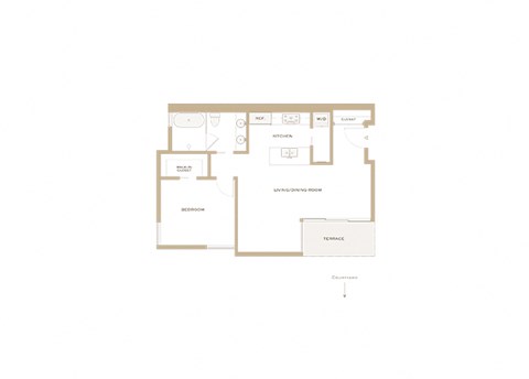 bedroom floor plan | the apartments at masse corner