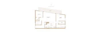 bedroom floor plan | apartments for rent in brookhaven ga | the mille brook