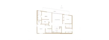 the stirling apartments floor plan 1 bedroom 840 sqft